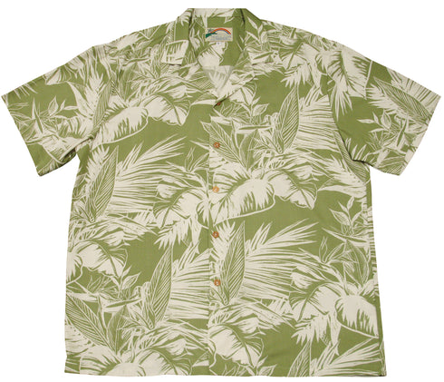 Paradise Found Men's Tropical Jungle Hawaiian Shirt
