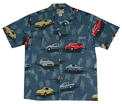 Nissan Z Men's Hawaiian Aloha Rayon Shirt