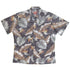 Aloha Leaves Reverse Print Hawaiian Cotton Mens Shirt