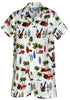 Woodie Surfboard Outing Boy's 2pc Hawaiian Cabana Set