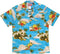 Paradise Island Sailboat Men's Hawaiian Shirt
