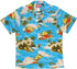 Paradise Island Sailboat Men's Hawaiian Shirt