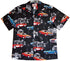 Muscle Car Road Stop Men's Hawaiian Shirt