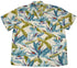 Paradise Found Men's Watercolor Bird of Paradise Hawaiian Shirt