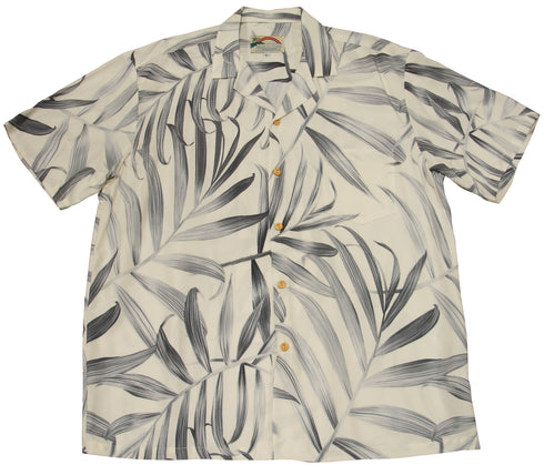 Paradise Found Men's Palm Fronds Hawaiian Shirt