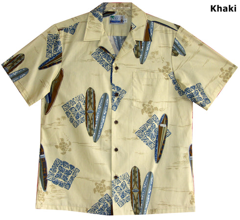 Honu Surfboards Men's Hawaiian Shirt