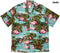 Pink Flamingo Jungle Men's Hawaiian Shirt
