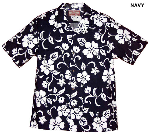 Original Classic Hibiscus Men's Hawaiian Shirt