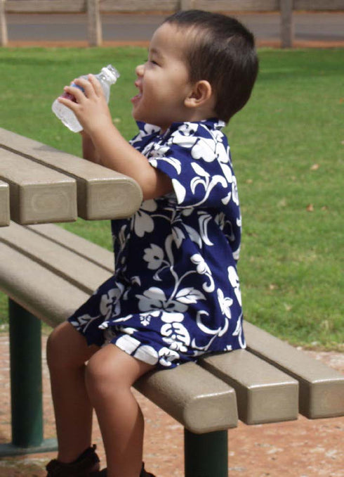 RJC Boys Classic Hibiscus 2pc Cabana Set