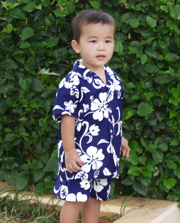 RJC Boys Classic Hibiscus 2pc Cabana Set