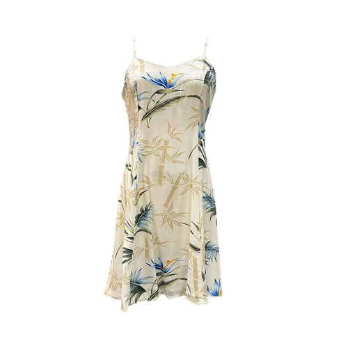 Bamboo Paradise Women's Princess Seam Flared Hawaiian Dress