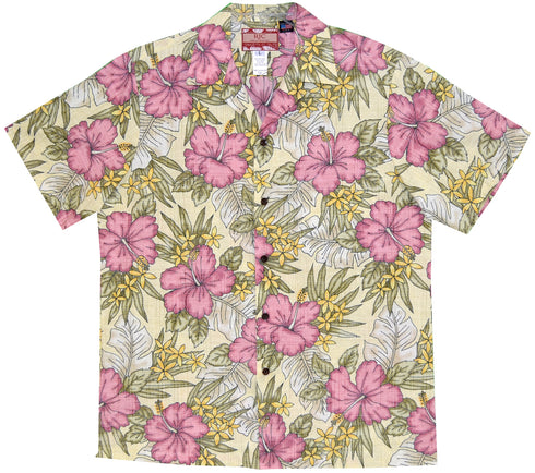 Gentle Vision Hibiscus Men's Hawaiian Shirt