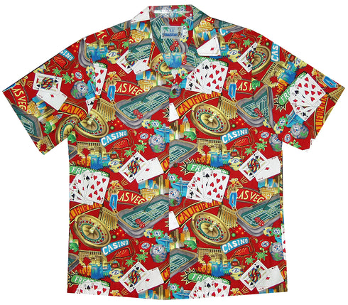 Las Vegas Casino Men's Hawaiian Shirt