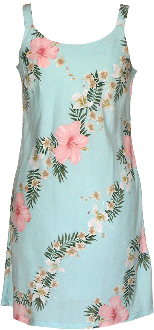 Paradise Lei Women's Bias Cut Slimming Hawaiian Dress