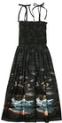 RJC Womens Moonlight Surf Elastic Tube Top Sundress