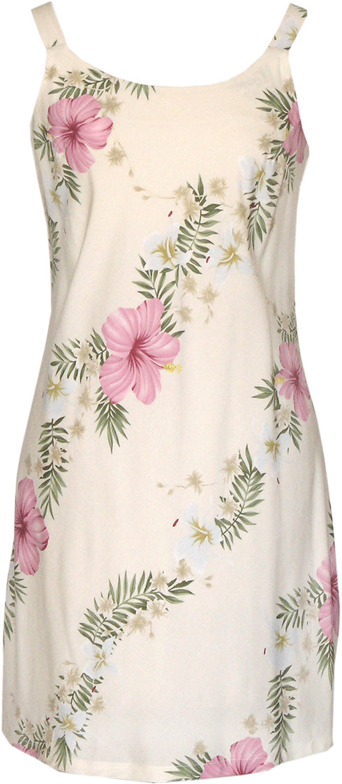 Paradise Lei Women's Bias Cut Slimming Hawaiian Dress