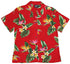 RJC Bird of Paradise Display Women's Hawaiian Camp Shirt – Rayon, Made in Hawaii