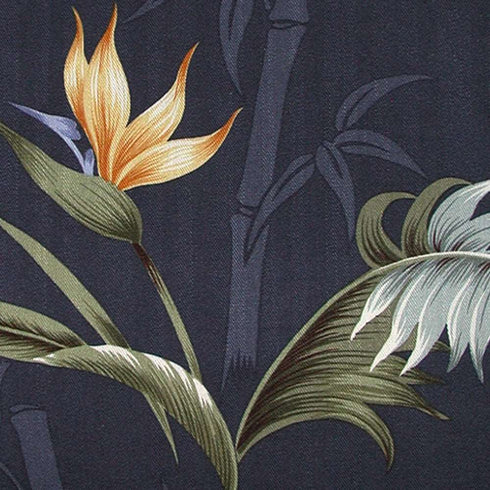 Bamboo Paradise Women's Herringbone Princess Seam Flared Hawaiian Dress