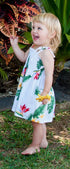 Bird of Paradise Display Girls Hawaiian Smocked Dress – Infant & Toddler