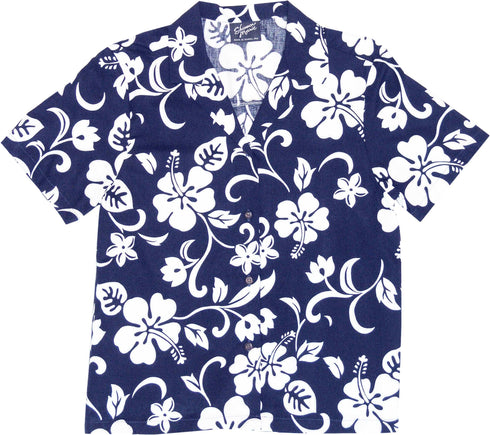 Classic Hibiscus Women's Hawaiian Camp Shirt