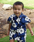 RJC Boys White Hibiscus Fern 2pc Set