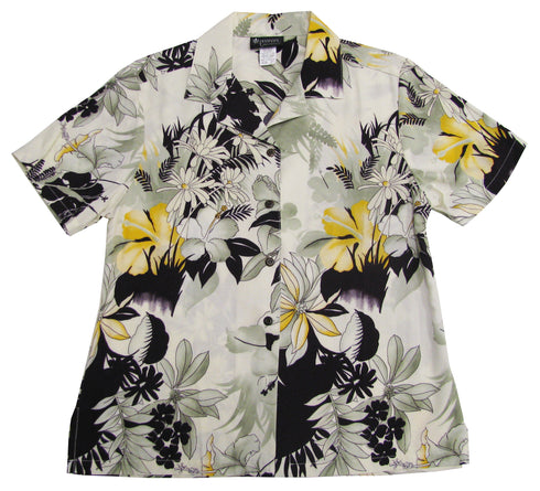 Passion Fascination Women's Hawaiian Camp Shirt – 100% Rayon, Made in Hawaii | RJC