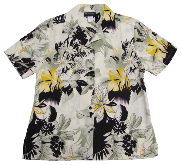 Passion Fascination Women's Hawaiian Camp Shirt – 100% Rayon, Made in Hawaii | RJC