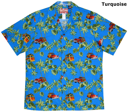 Waikiki Woody Men's Hawaiian Shirt