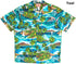 Pineapple Palm Island Men's Hawaiian Shirt