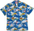 Angel Fish Manta Ray Reef Men's Hawaiian Shirt