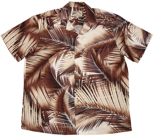Paradise Found Men's Palm Breeze Hawaiian Shirt
