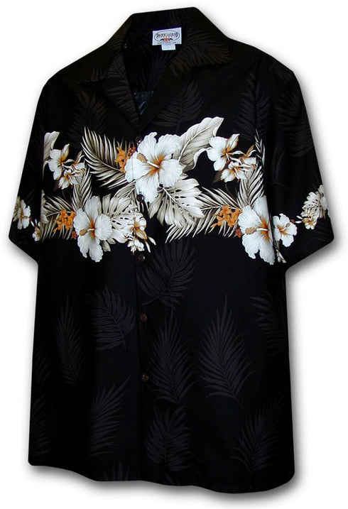 Tropical Hibiscus Garden Boy's Hawaiian Shirt