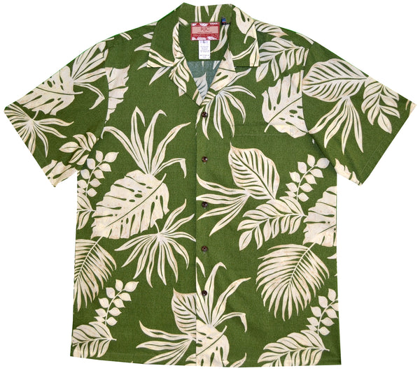 Garden Leaves Men's Hawaiian Shirt