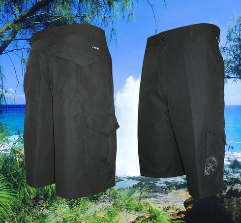 HIC 23" Mauna Kea Peached Microsuede Cargo Walkshorts