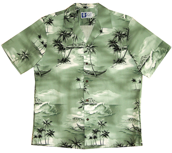 Finding Outrigger Men's Hawaiian Shirt