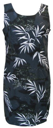 Bamboo Island Women's Sheath Hawaiian Short Tank Dress