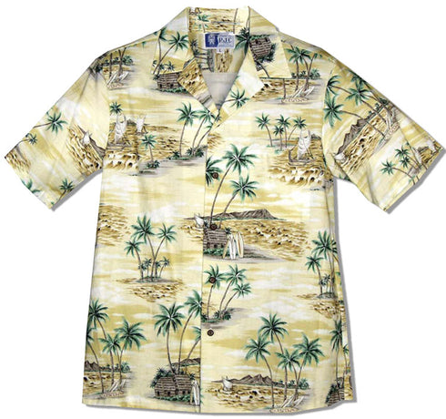 Polynesian Island Men's Hawaiian Shirt