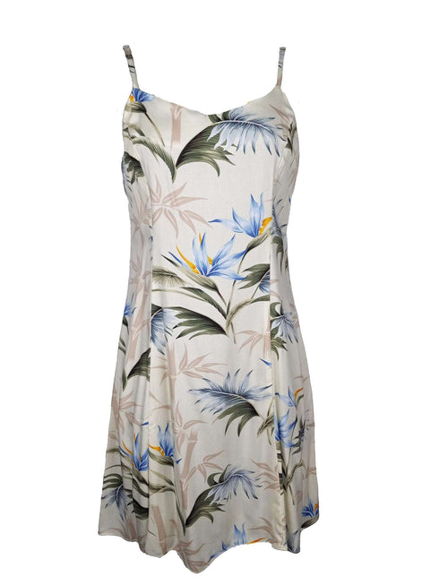 Bamboo Paradise Women's Princess Seam Flared Hawaiian Dress