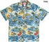 Surfing Coconut Island Men's Hawaiian Shirt