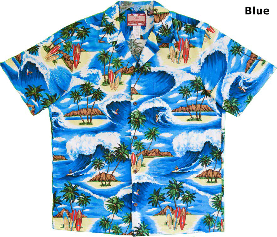 Pe'ahi Jaws Surf Break Men's Hawaiian Shirt – Alohaclothes