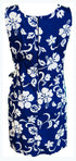 Original Classic Hibiscus Women's Mock Wrap Hawaiian Sarong Dress