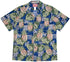 Pineapple Monstera Men's Hawaiian Shirt