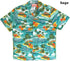 Vibrant Hibiscus Island Men's Hawaiian Shirt