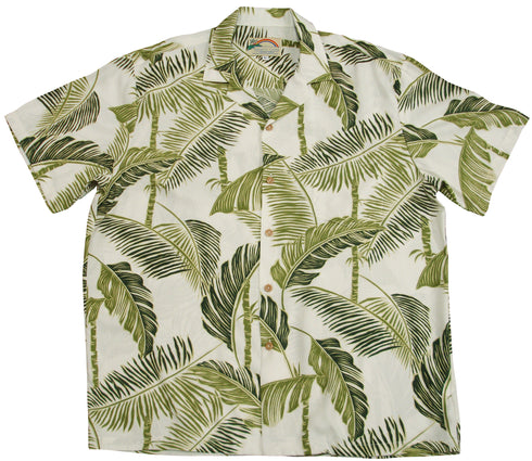 Paradise Found Men's Tree Tops Hawaiian Shirt