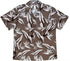Achromatic Bird of Paradise Men's Hawaiian Shirt