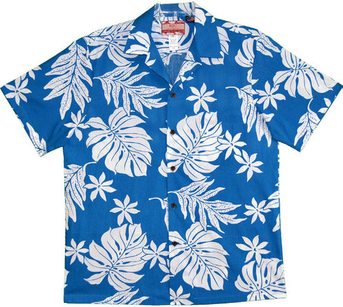 Tiare Monstera Leaf Men's Hawaiian Shirt