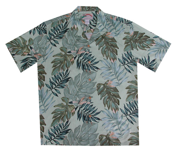 Paradise Found Men's Leaves Hawaiian Shirt