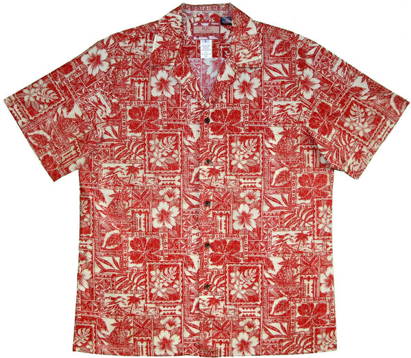 Caribbean Island Elementals Men's Hawaiian Shirt