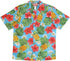 Hibiscus Tiare Pineapple Men's Hawaiian Shirt