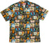 Hawaii State Locations Men's Hawaiian Shirt